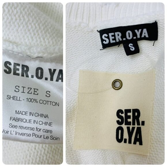 SER.O.YA White Spaghetti Strap Slip Dress - Picture 8 of 10